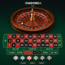 Neon54 - Roulette Table Game - Play Online